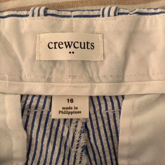 J Crew seersucker boys shorts, size 16 - Picture 2 of 3